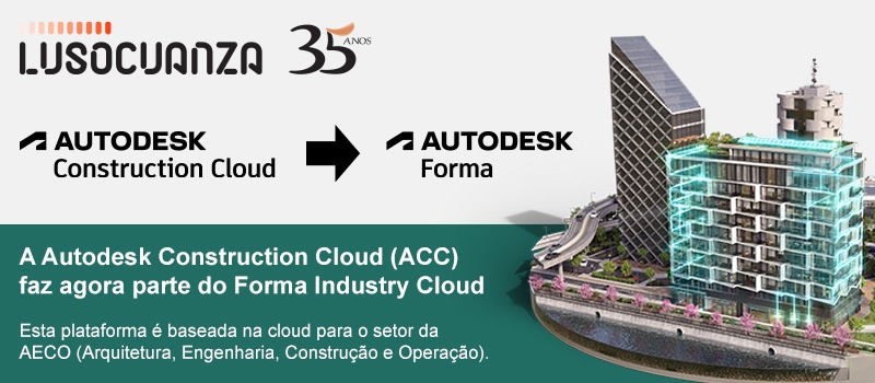 A Autodesk Construction Cloud (ACC) é agora Autodesk Forma