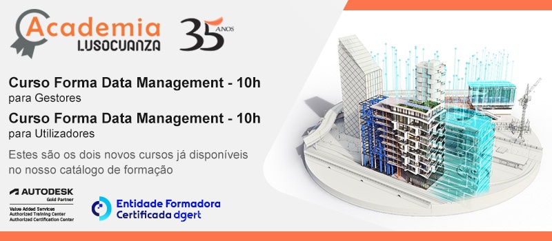 A Academia Luso Cuanza lançou dois novos cursos focados na plataforma Autodesk Forma
