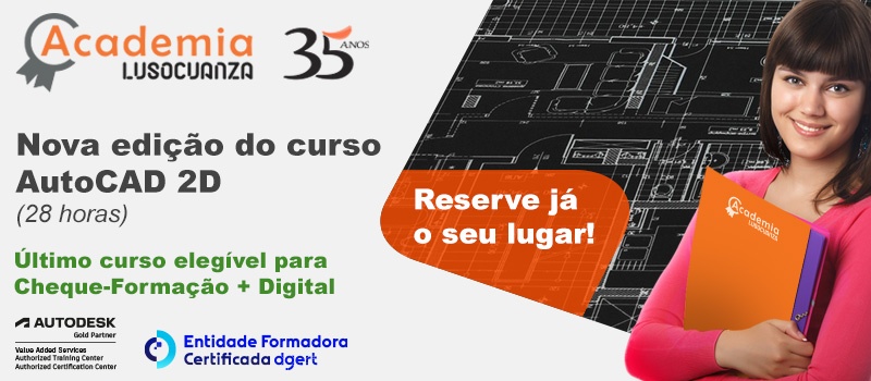 Está agendado um novo curso de AutoCAD 2D