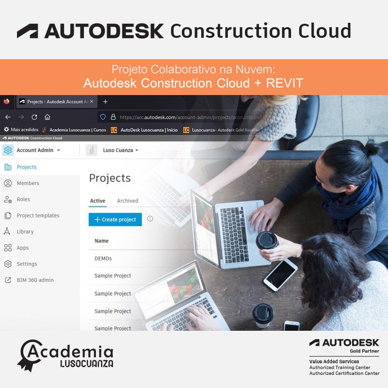 Projeto Colaborativo na Nuvem: Autodesk Construction Cloud + REVIT